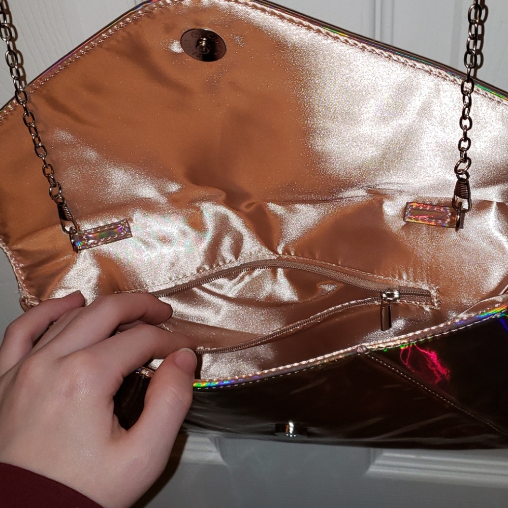Polyurethane Crossbody/Clutch - Picture 8 of 8